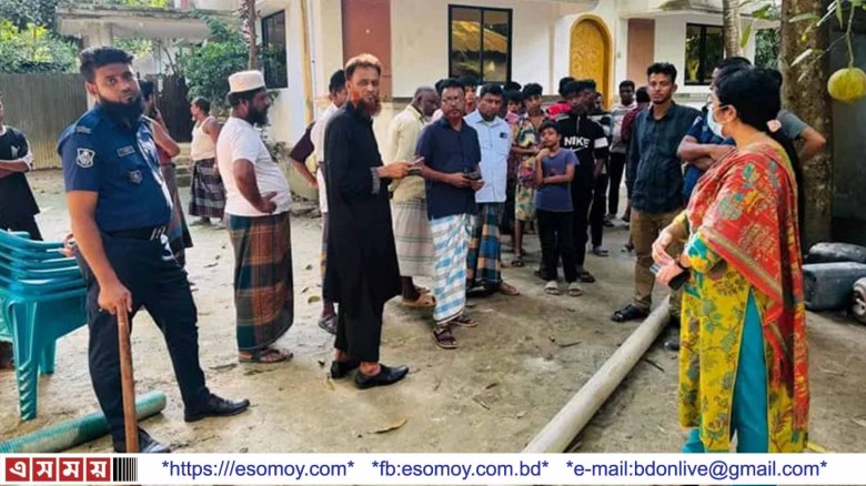 চৌদ্দগ্রাম উপজেলার অবৈধ ড্রেজারের বিরুদ্ধে উপজেলা প্রশাসনের অভিযান।...