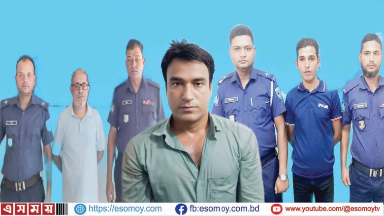 কুড়িগ্রামে ৩ জন সন্ত্রাসী গ্রেফতার।