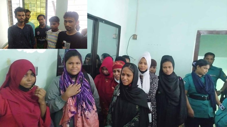 বিভিন্ন অপরাধে মোট ২৪ জনকে বিভিন্ন মেয়াদে কারাদন্ড।