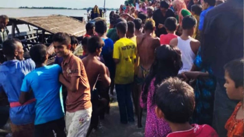 চিলমারীতে ব্রহ্মপুত্র নদে মাছ ধরতে গিয়ে যুবকের মৃত্যু।