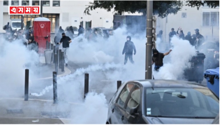 সরকারবিরোধী বিক্ষোভে উত্তাল ফ্রান্স, দুই শতাধিক গ্রেফতার