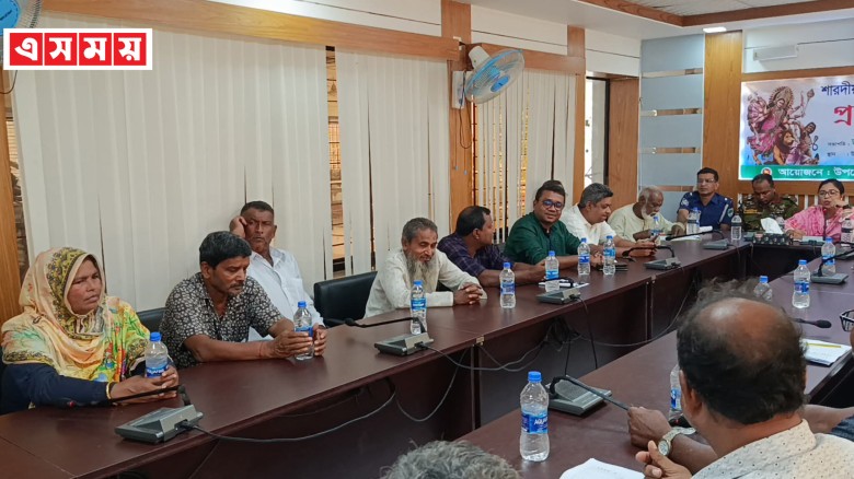 শৈলকুপায় দূর্গাপূজা উৎসবের প্রস্তুতিমূলক সভা