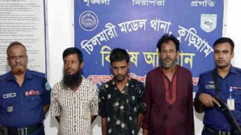 চিলমারীতে ভ্রাম্যমান আদালতে ৩ জনের জেল ও জরিমানা।