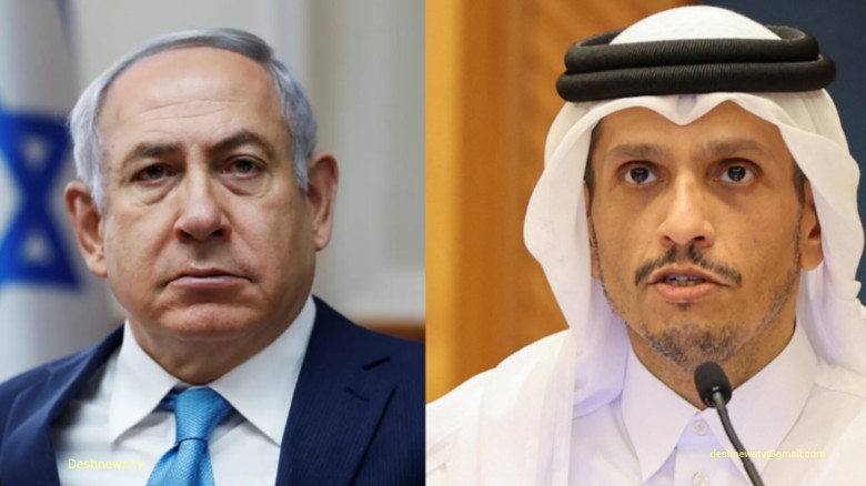 কাতারের প্রধানমন্ত্রীর কাছে ক্ষমা চাইলেন নেতানিয়াহু