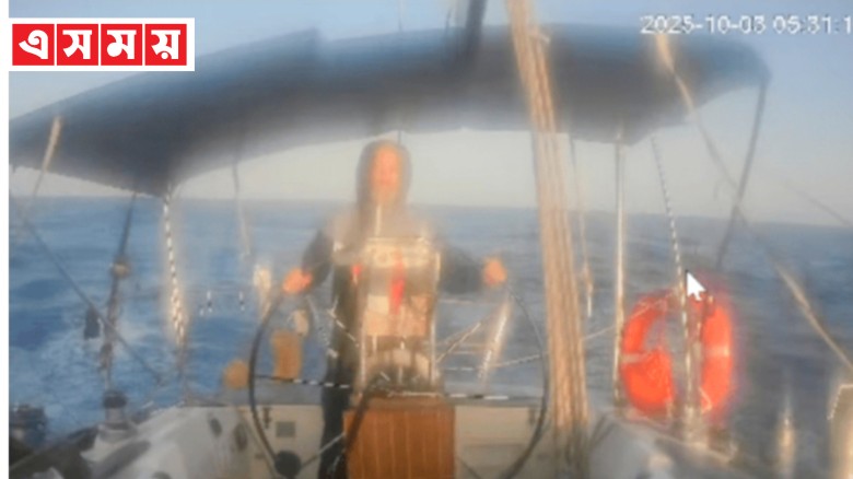 বাধা পেরিয়ে গাজার কাছাকাছি ফ্লোটিলার শেষ জাহাজ ‘ম্যারিনেট’