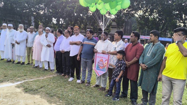 রাণীশংকৈলে যুবসংঘের ৫০ বছর পূর্তি উপলক্ষে  ফুটবল টুর্নামেন্ট