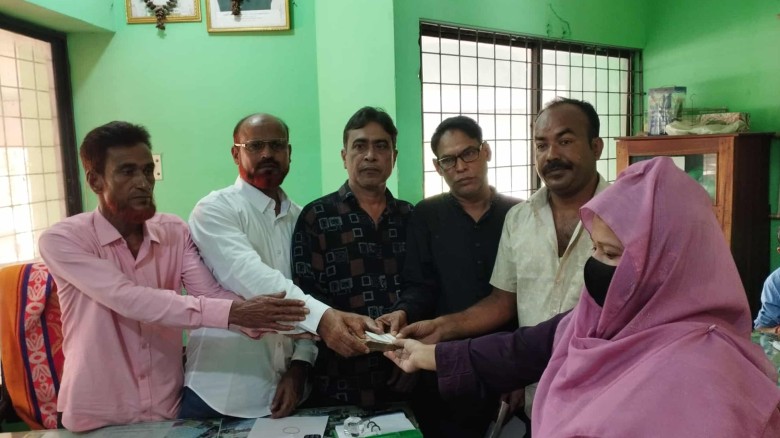 নড়াইল জেলা বাস মিনিবাস কোচ মাইক্রোবাস শ্রমিক ইউনিয়নের মৃত শ