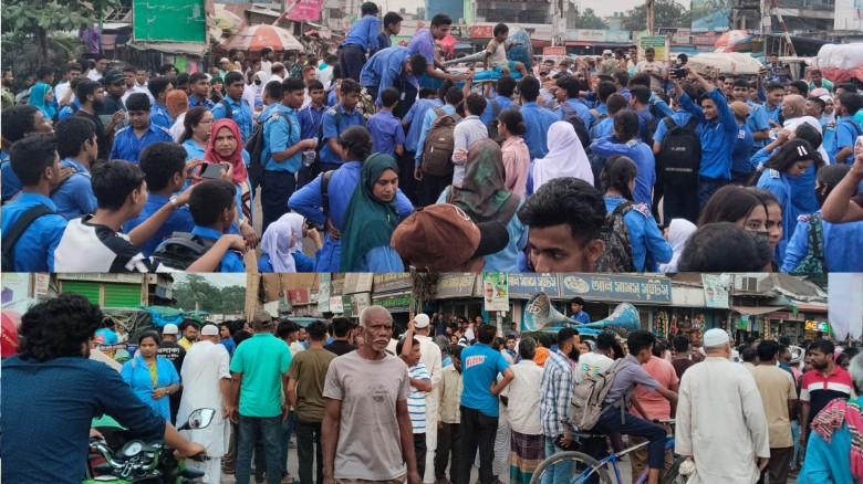 সৈয়দপুরে লায়ন্স ক্লাবের সভাপতির পদত্যাগ দাবিতে ৭টি সড়ক অবরোধ