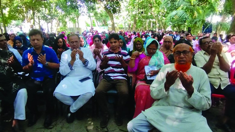 নড়াইল-২ আসনে ধানের শীষের নির্বাচনী প্রচারণা ও সাবেক মন্ত্রী 