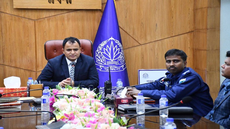 পাবনা জেলার পাঁচ থানার অফিসার ইনচার্জদের বদলিজনিত বিদায় সংবর